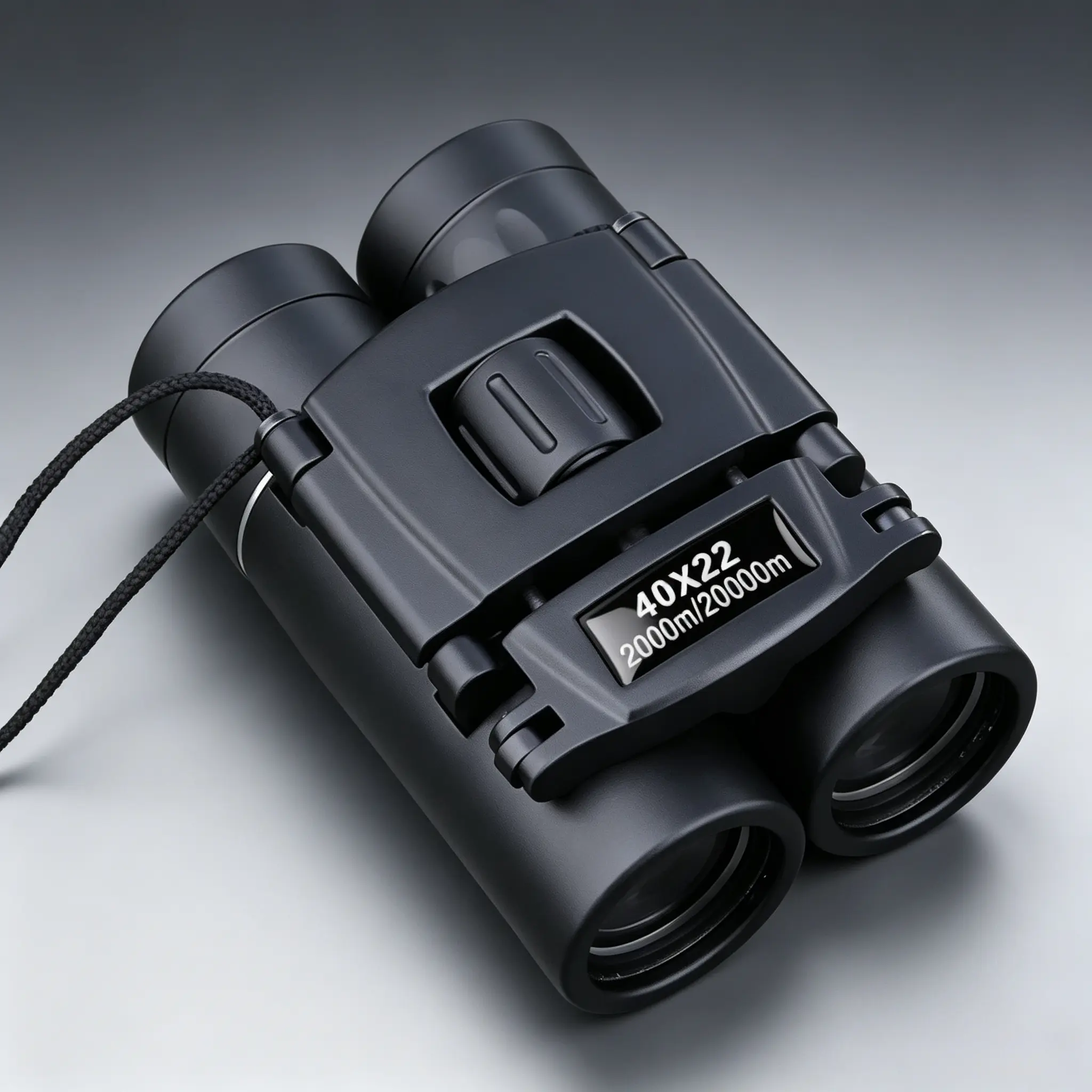 High Powered Binoculars with Superior Clarity, 40x22 HD Compact and Foldable with BAK4 Optics for Camping & Wildlife Observation
