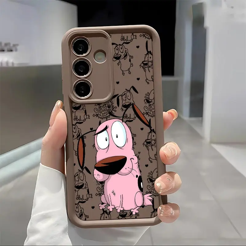 Brown-Cartoon Couragethe Cowardly Dog