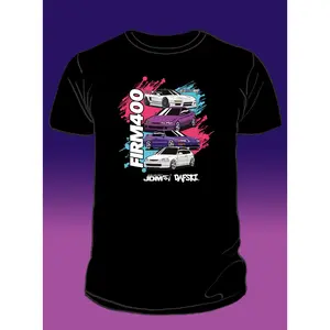 Firm400 x JDM Sport Nation x Dafski Generational Honda Lineup Version 1 Shirt