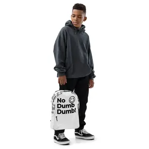 Mr 6 7 No Dumb Dumb!! Backpack