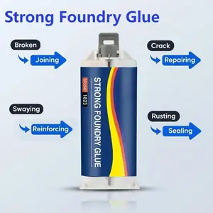 Premium Liquid Metal Repair Glue | Strong Foundry Formula, High Temperature Resistant, Welding Filling Strength, for Casting Defects, Industrial Metal Repair & Foundry Maintenance