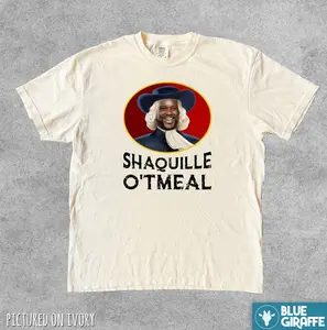 Shaquille O'tmeal Shirt, Funny Comfort Colors T-Shirt Menswear Top