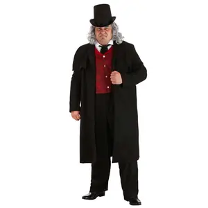 Men's Plus Size Ebenezer Scrooge Costume