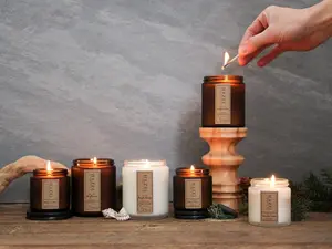 Driftwood / Pacific Breeze / Campfire / BEACH BUNDLE soy candle