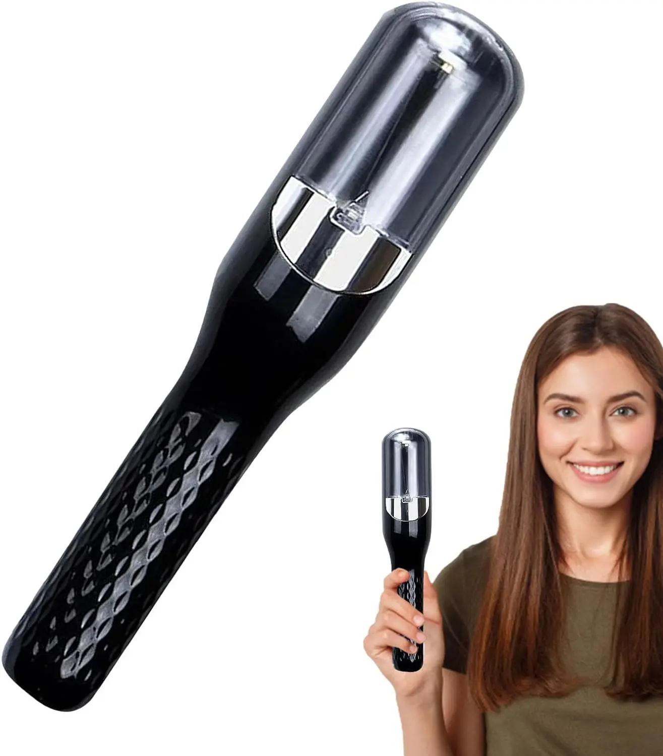 Curling Iron USB Rechargeable Trimmer Hair End Remover Split End Shredder Split Ends Hair Trimming Damaged Hair Repair Hair Care Multi-Functional Portable Cordless Hairdresser