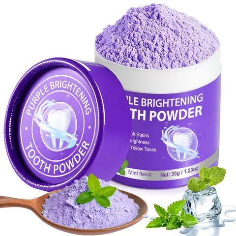 Tooth Powder 35g, Teeth Cleaning Powder, Whitening and Fresh Breath, Dental Care Essentials, Oral Hygiene Product, Supplies