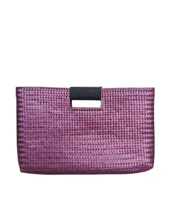 Tulum Clutch Bag - Violet