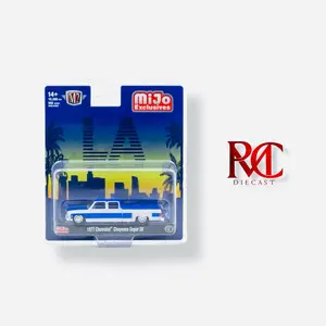 M2 MACHINES 1:64 1977 CHEVROLET CHEYENNE SUPER 30 LA – WHITE
