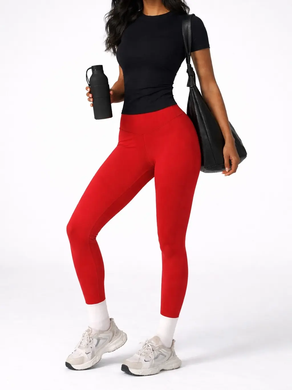 Ultra Soft Solid Brushed Basic Full Regular Leggings Classic Leggings
