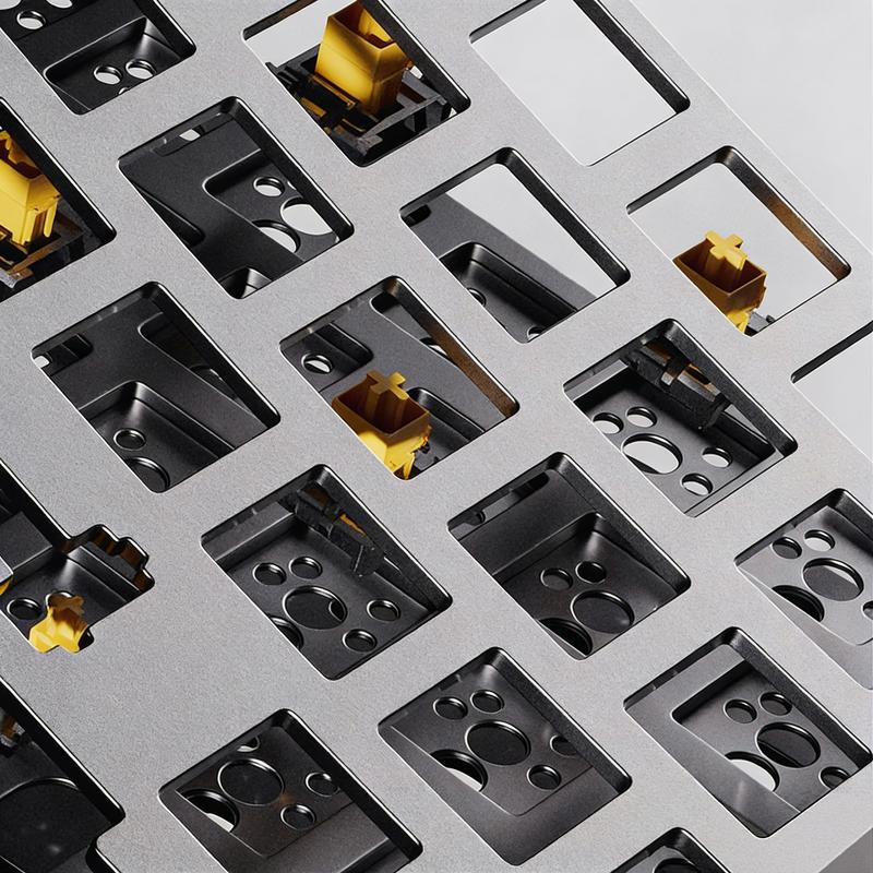 101 Key Tri-Mode Mechanical Keyboard, Mechanical Gaming Keyboard, 2.4g/Bluetooth-compatible 5.0/wired, Gasket Structure, Hot Swap Axis, 16 RGB Effects, 4000mah Battery