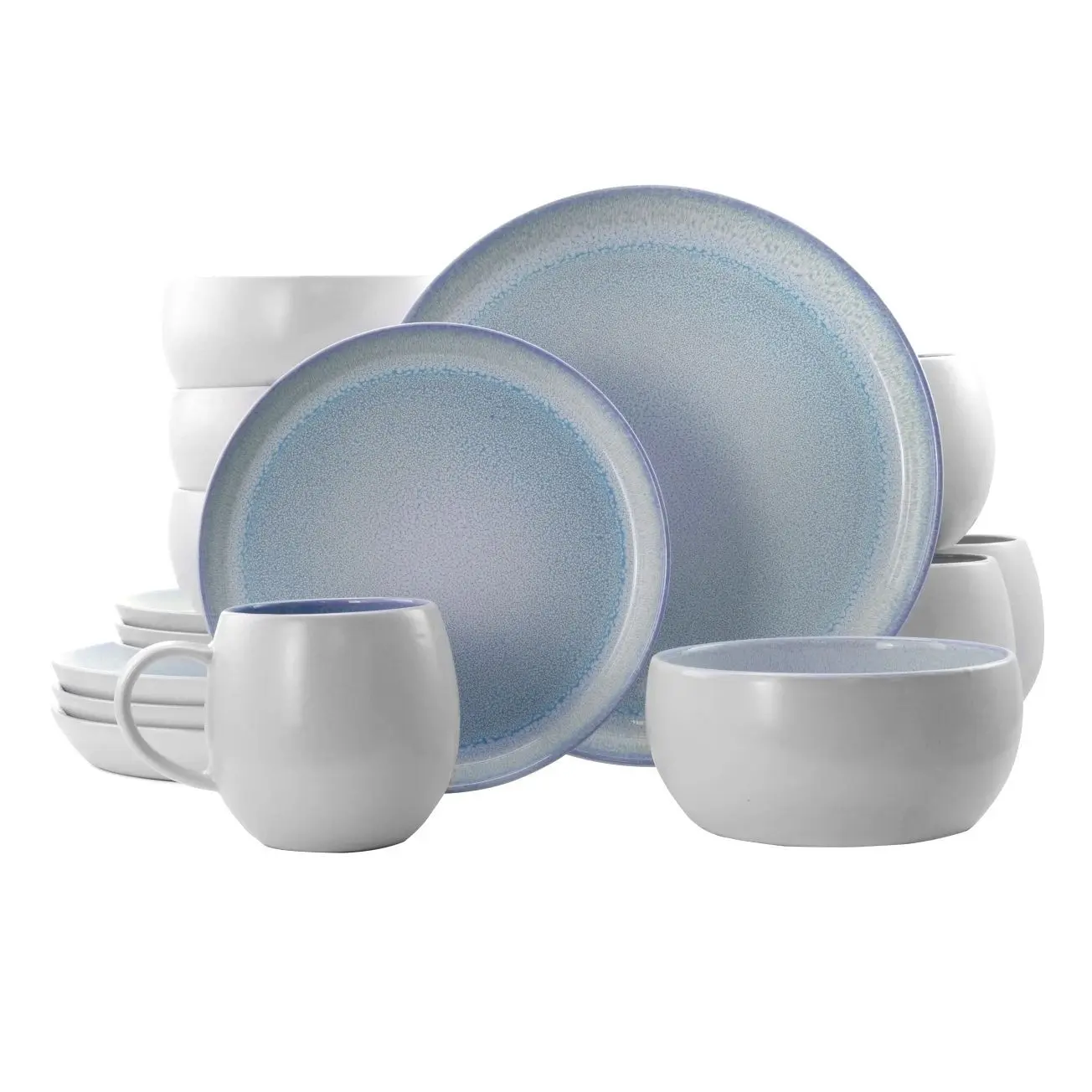 16 Pieces Stoneware Dinnerware Set