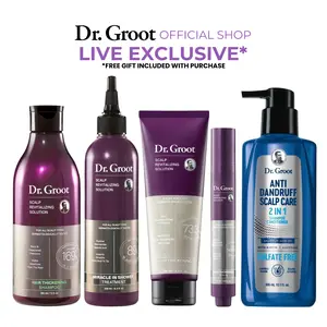 Dr. Groot Complete Set + Anti Dandruff Scalp Care 2-in-1 Shampoo & Conditioner