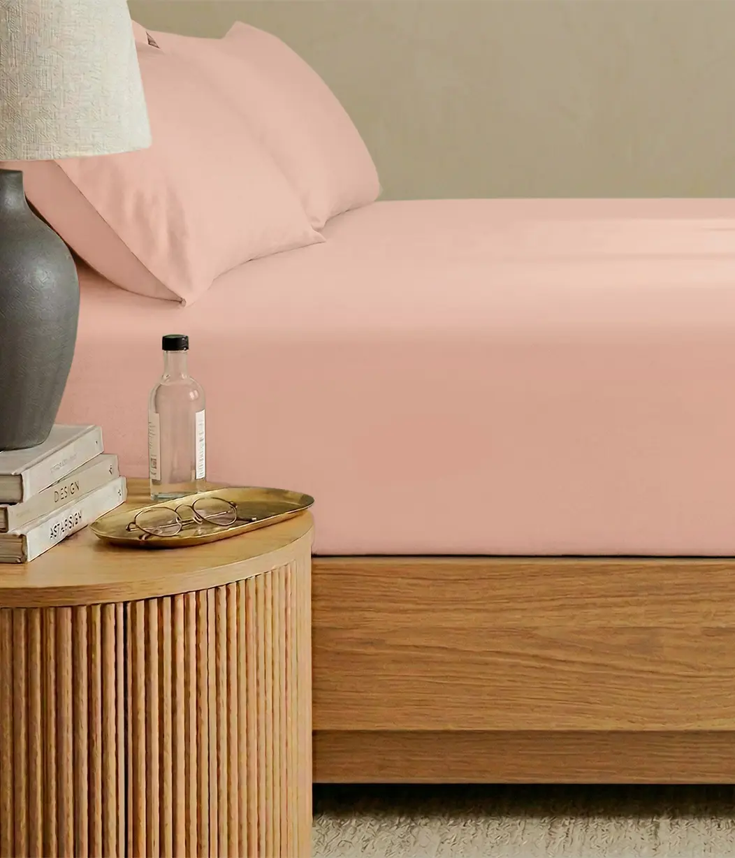 HushDry™ 2-in-1 Waterproof Fitted King Sheet, Bamboo - King Bed Sheet
