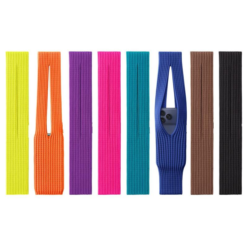 Knitted Phone Bag Anti Loss Fashionable Folding Phone Bag,Phone pocket handbag, phone hanging rope