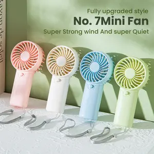 Powered on Fan Small  Battery Powered Fan Protection configured personal fanmode air turbo tech  stand portable handheldspeed fan school gift minifan Rechargeable Usb fan fans fan blows cold air fancooler portable fan mini fan hand fan fan battery