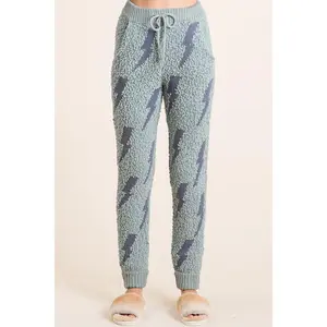 BiBi Cozy Soft Hairy Popcorn Sweater Pants