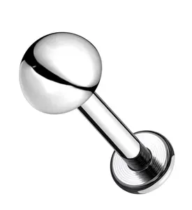 16G Dome Top Titanium Labret