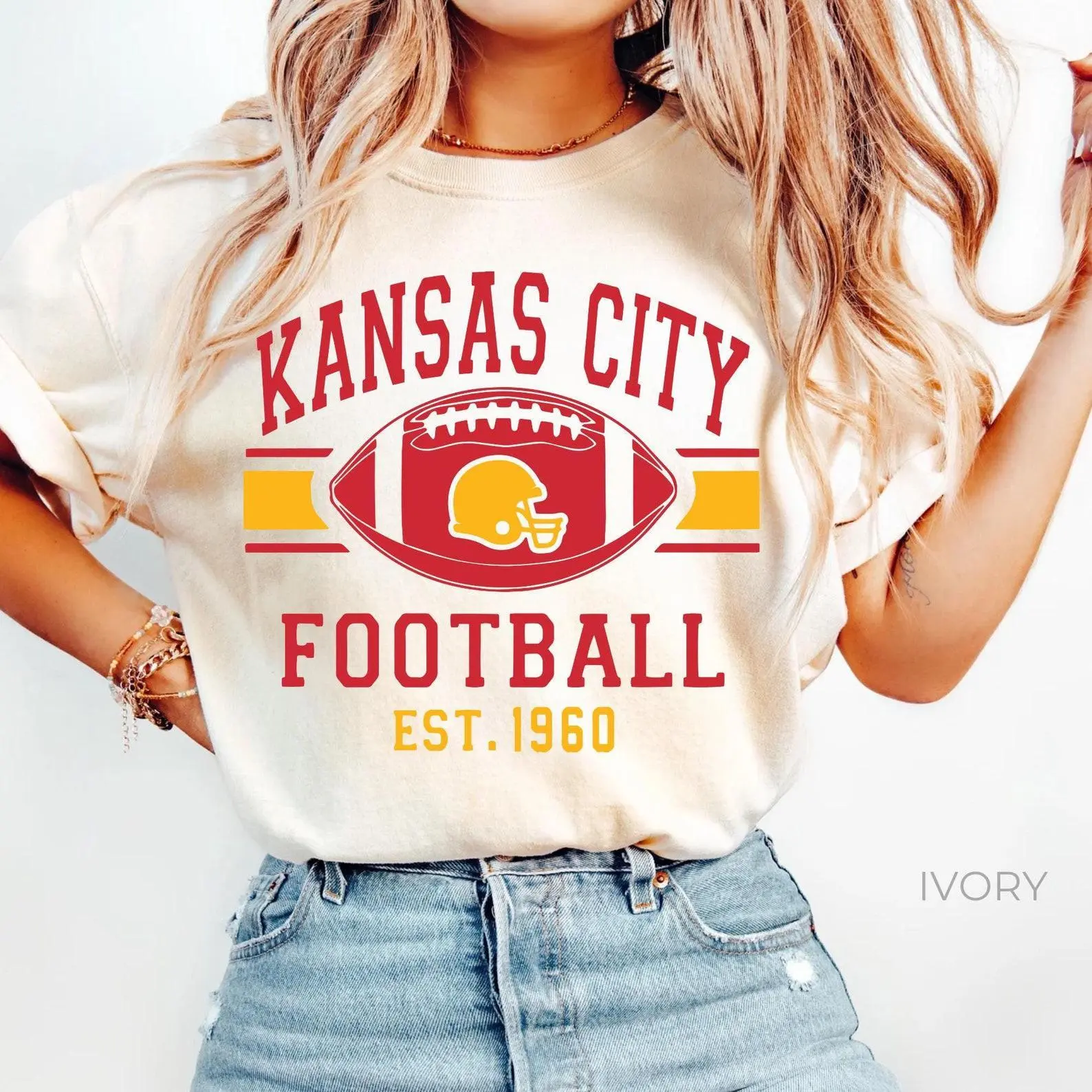 Youth & Adult Kansas City Football Comfort Colors Shirt, Trendy Kansas City Fan Shirt, Karma 87 Shirt, Game Day Sweater, Team Football Sweatshirt, Gift For Him, Her, Birthday Ideas