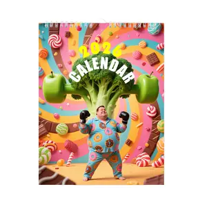 Christmas gift 2026 Sugar Control Calendar - Funny Weight Loss & Diet Motivation Planne, Calendar Home Office Hanging Calendar, FunnySwear Word Planner Monthly Calendar Gag White ElephantGift for Christmas National Celebrations Snarky Quips