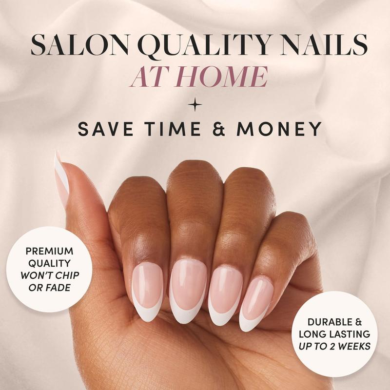Glamnetic Pastel French Tip Press On Nail Collection