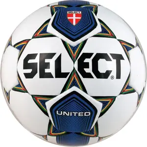 Select United Soccer Ball - White/Blue/Yellow