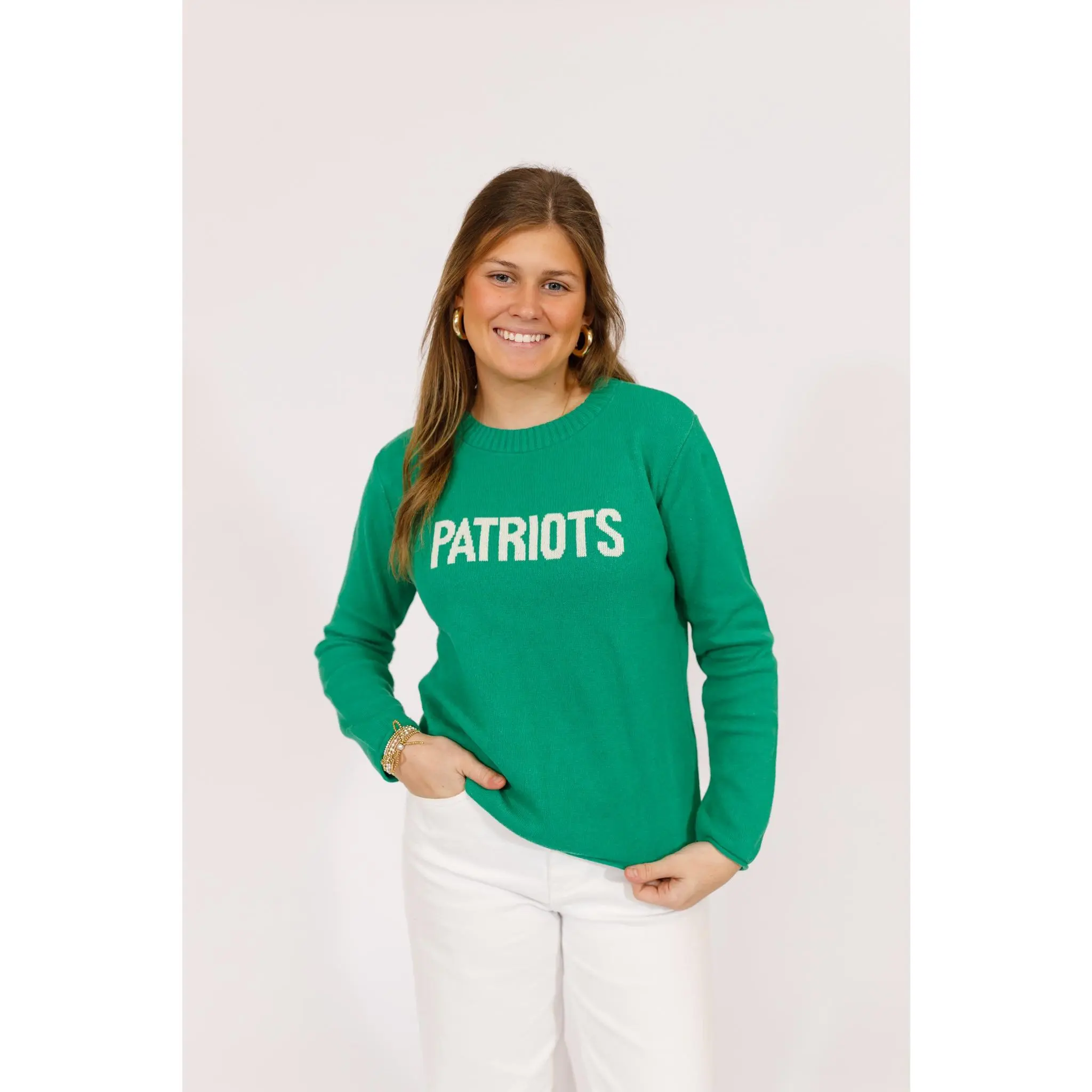 "Patriots" Pullover Sweater, XS-2XL
