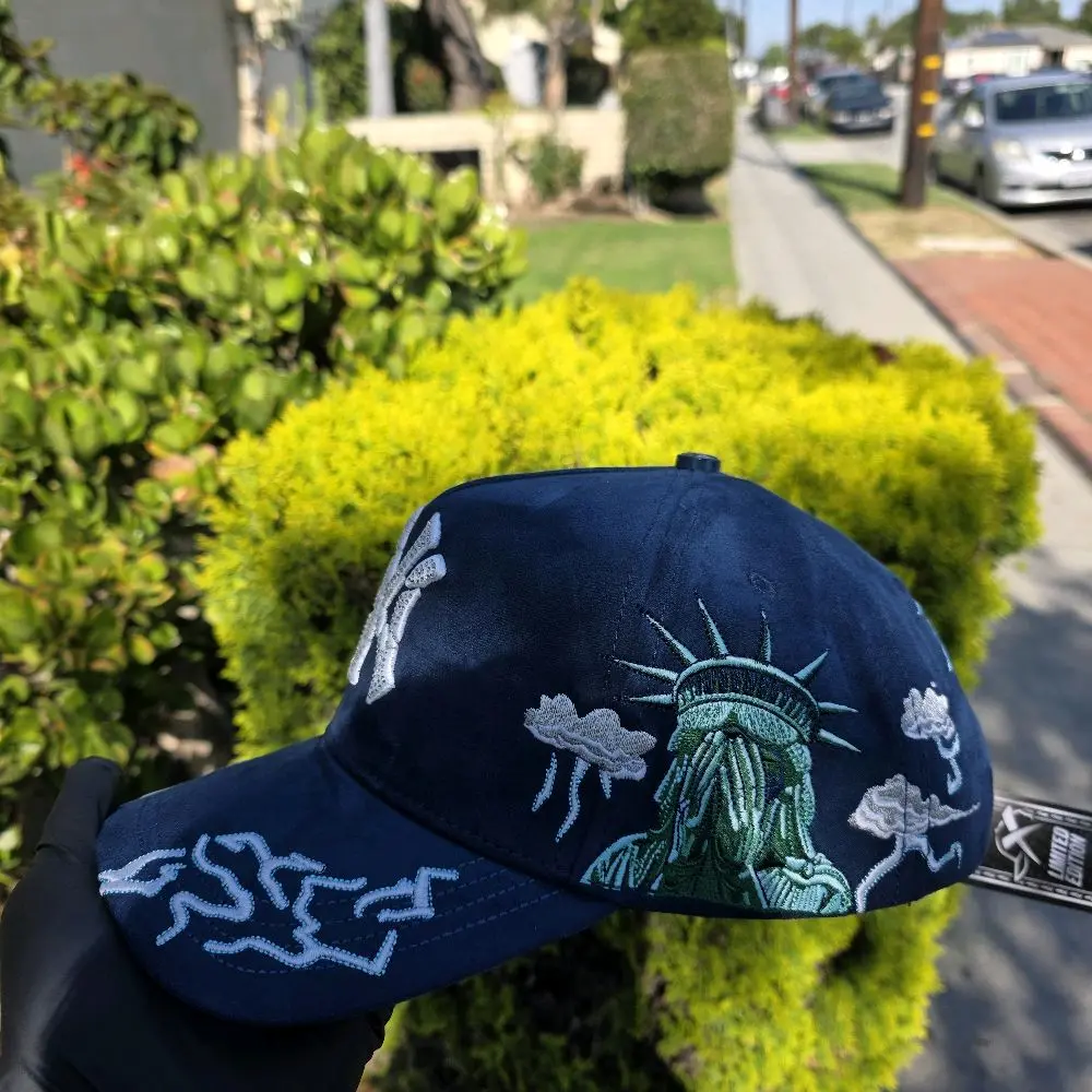 Gorra azul de la libertad Gorra azul de la libertad
