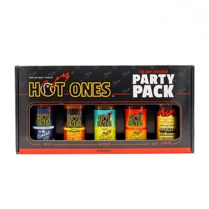 Hot Ones Fan Favorite Party Pack Hot Sauce 5-Pack Gift Set Hot Ones Fan Favorite Party Pack Hot Sauce 5-Pack Gift Set