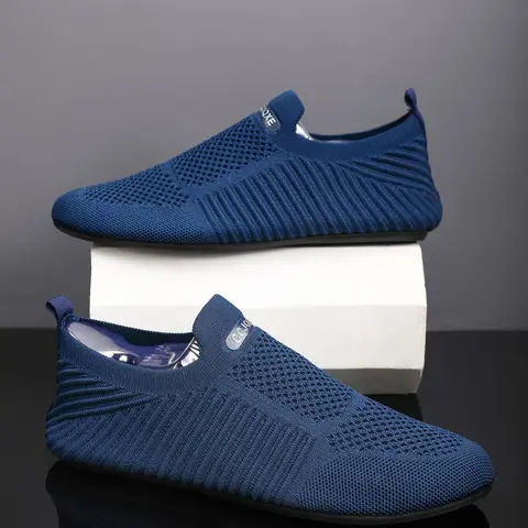 Men's Sporty Lace Up Walking Shoes, Casual Comfortable Breathable Mesh Workout Sneakers, Fashionable Shoes for Daily Wear