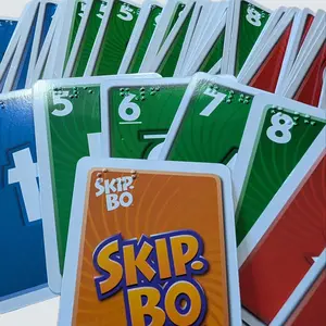 Skip-Bo Braille Card Game