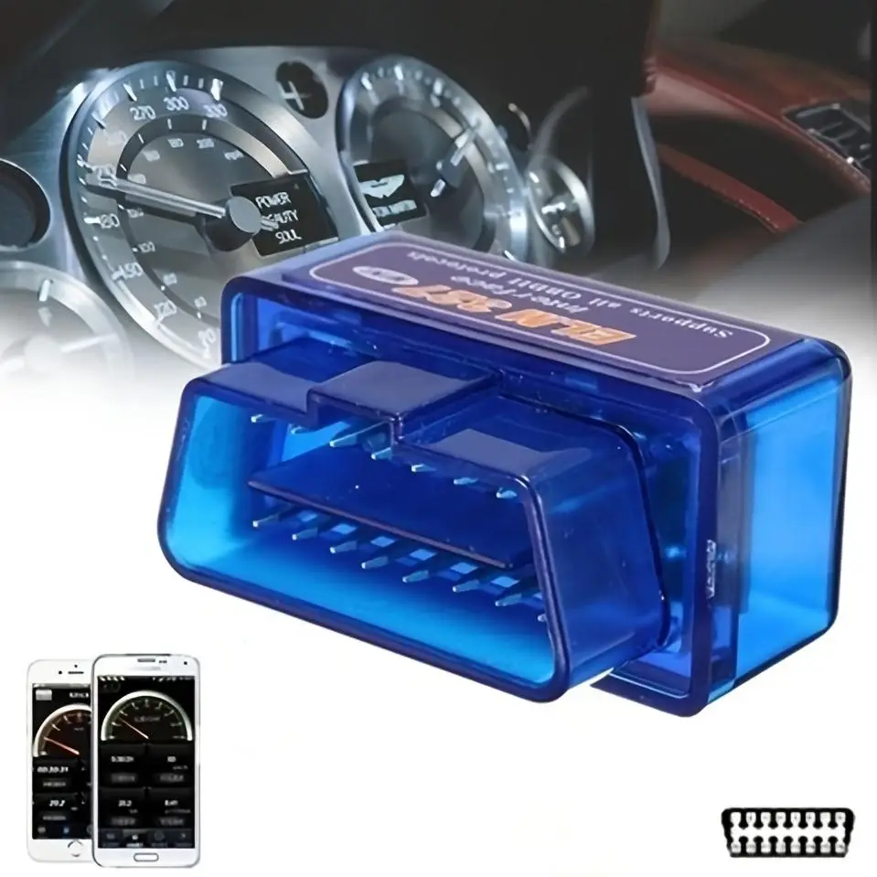 Car Wireless Diagnostic Tool, OBD2 Scanner Car Code Reader, Car Fault Scanning Tool for iOS iPhone & Android Devices, Automotive Tools