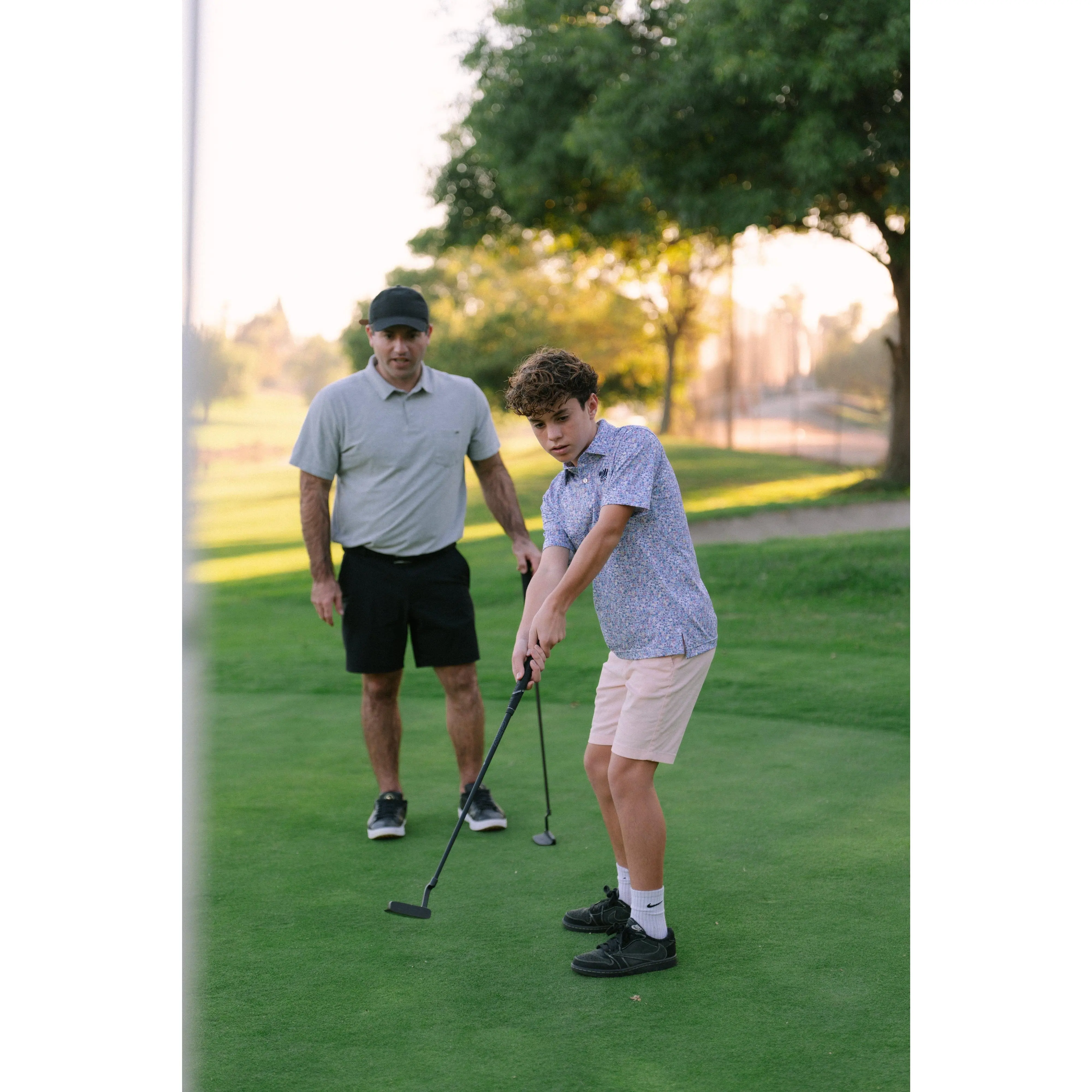 Junior Children's 5-Club Set with Stainless Steel Clubs, Clean Look Design, Confidence Boost for Game, Included Golf Bag, Golf Game, Forgiving Club