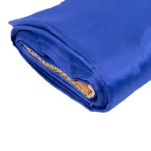 Royal Blue Lamour Satin Fabric Bolt, Heavy Matte Satin Fabric By The Yard - 54"x10 Yards