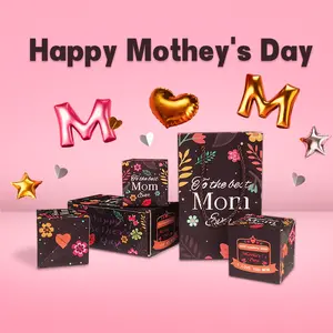 Als geschenk zum muttertag-Explosion for Money Exploding Money Cash Pop-up LOVE YOU Gift Box, Party Gift Surprise12 Folding Bouncing Pop Box for Valentine Wedding Mother's Day