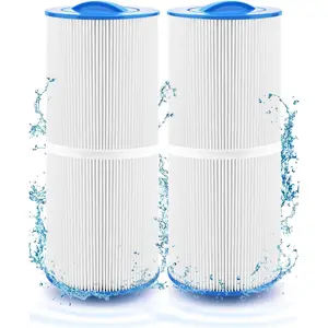 Filter Replaces for Unicel 6CH-960, 2 Pack Hot Tub Filter with Closed Handle(Not be Removed) Compatible with PJW60TL-F2S, Jacuzzi Filters J-300, J400, Filbur FC-2800, 6540-476, 6540-383