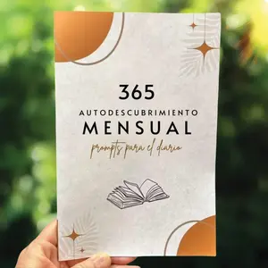 365 Days of Self-Discovery Journal - Daily Prompt for Personal Growth, Anxiety Relief, and Inner Strength, Spanish Edition, High-Quality Paper, Flexibound Notebook, Personal Growth Journaling | Inspirational Journal