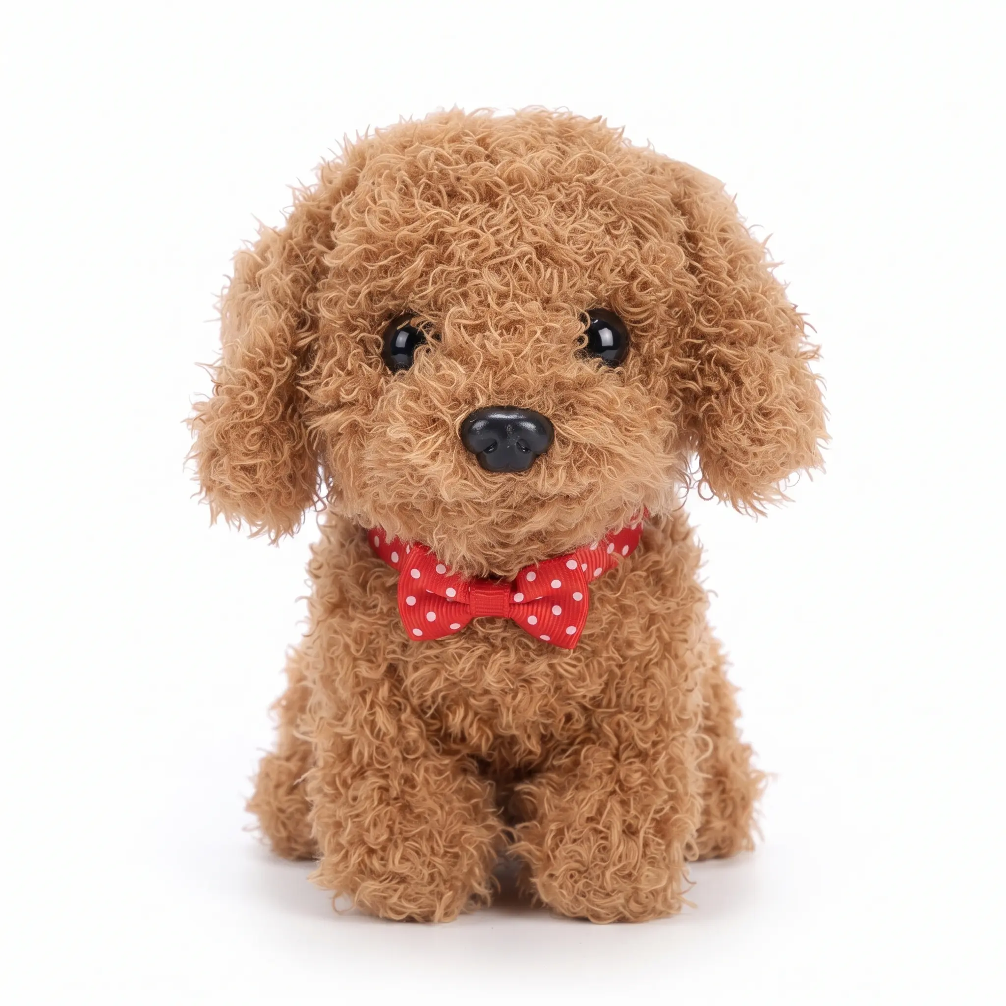 Brown Toy Dog Wagging Tail And Barking Action Walking Toy Animal Sound Making Toy For Urban Homes And Afternoon Entertainment