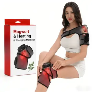 3-Speed Heated Vibration Massager for Shoulder Knee Elbow Pain Relief