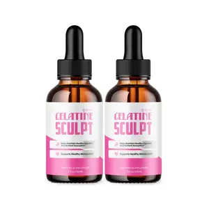 (2 Pack) Gelatine Sculpt Drops Advanced Health & Fitness Supplement 60 Servings