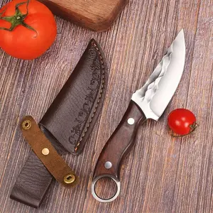 Premium Stainless Steel Outdoor Knife, High Performance Bone Remover, Meat Cutter & Cooking Tool, Durable Blade, Ergonomic Handle