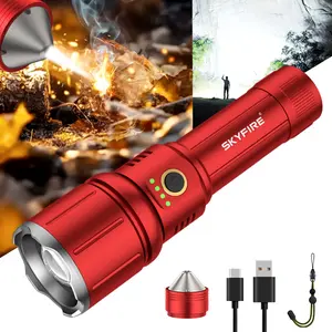 SKYFIRE 699 New Year's custom safe ignition flashlight gift box for relatives and friends The best gift for the New Year #springtok