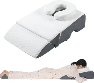 Hombys Health Face Down Pillow – Memory Foam Support Pillow for Massage, Recovery & Comfortable Prone Resting
