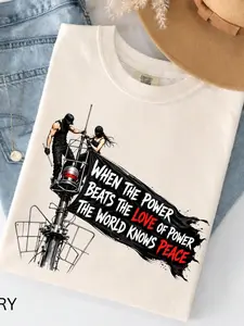 Viral Quote Shirt, Power of Love Shirt, Inspirational Quote Shirt, Unity Message Shirt, Unisex Gift, Kindness Shirt, Peace Gift