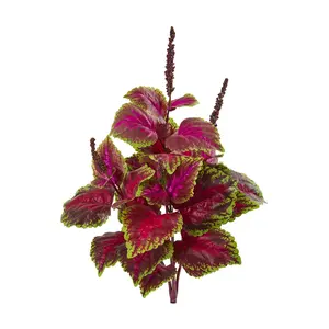 Nearly Natural 23" Coleus Bush Artificial Plant(Set of 6)