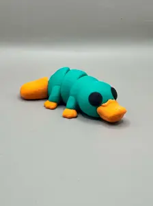 3D Printed Animals - Platypus, Beaver, Unicorn, Ladybug - High-Quality 3D Printing Design