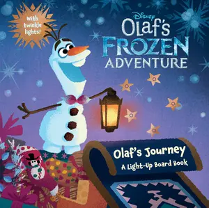 USED-Olaf's Frozen Adventure: Olaf's Journey: A Light-Up Board Book by Disney Books (Board book)