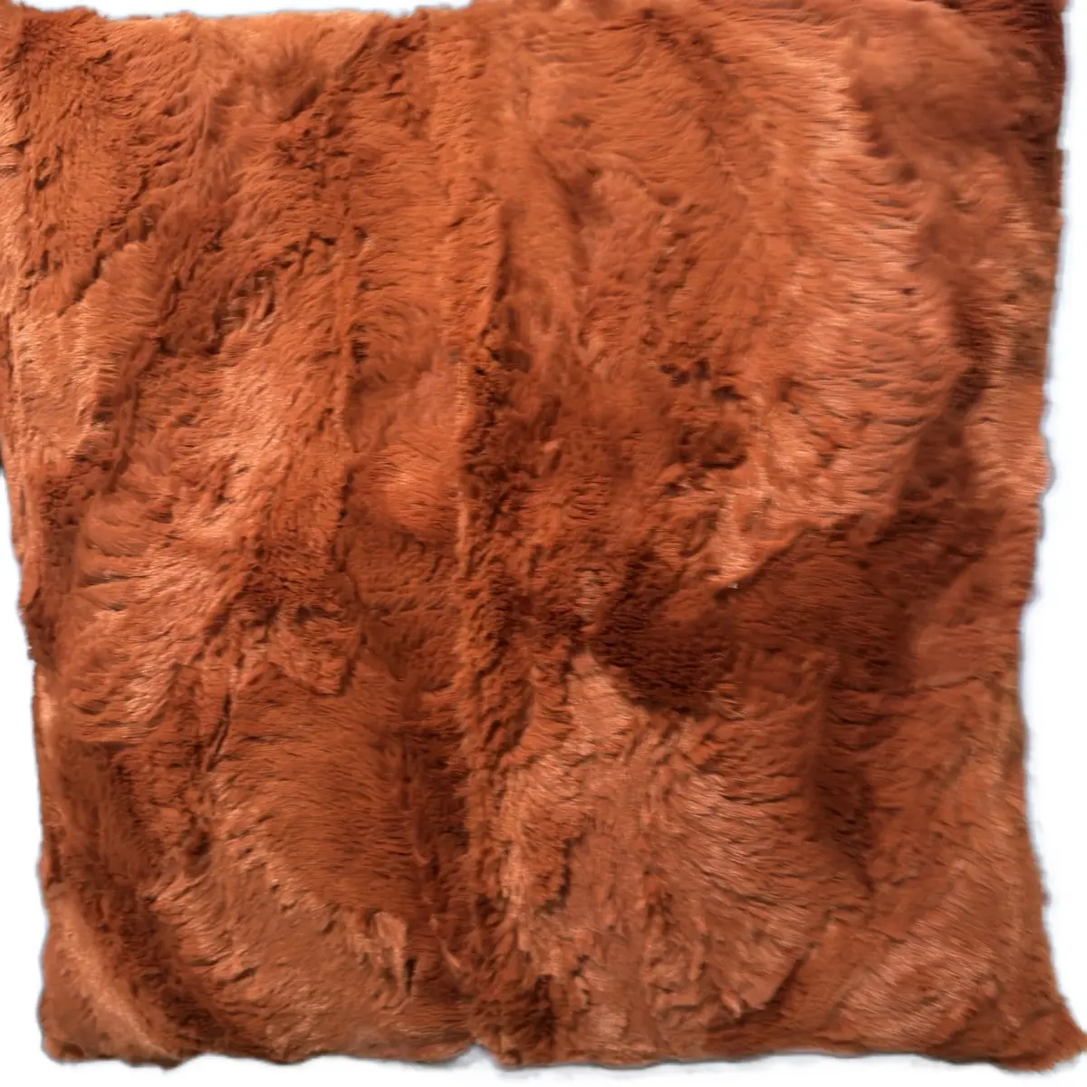 Minky throw pillow