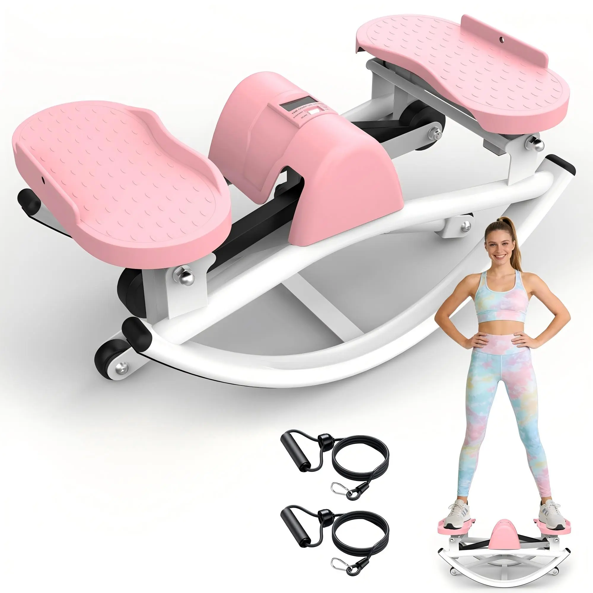 Rock Fitness Stepper, Portable Step Rocker Side to Side at Home ...