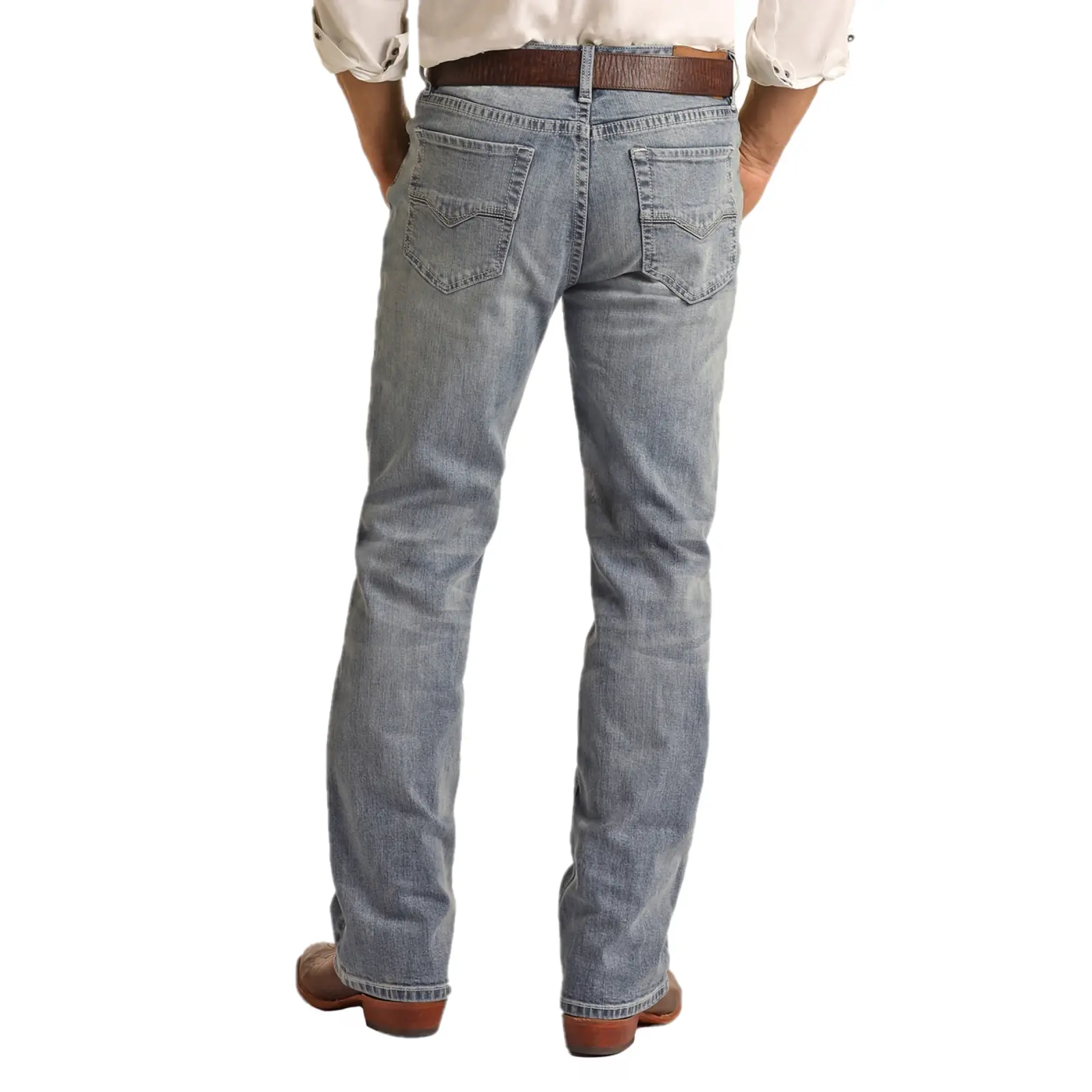Rock & Roll® Men's Vintage '46 Straight Leg Denim Jeans RRMD0SRZS6