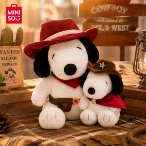 Western Cowboy Series Sitting Posture Plush Doll, Cute Cartoon IP Peripheral Stuffed Toy, Perfect Gift for Kids Girls Fans, Kawaii Desktop Ornament for Home Office Decor#Summervibes